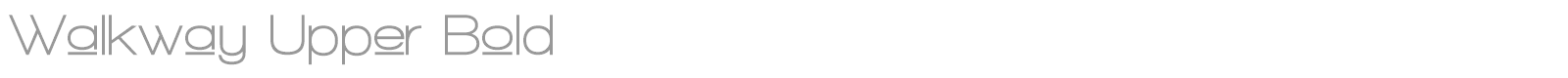 Walkway font preview